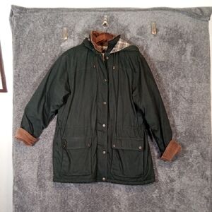 Modern Essentials Woman Coat Jacket Lined Coudoy Collar Size 1X Winter